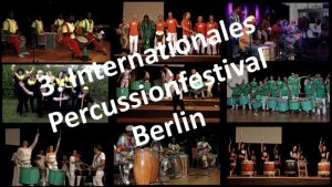 Percussionfestival auf der IGA Berlin am 01. Juli 2017